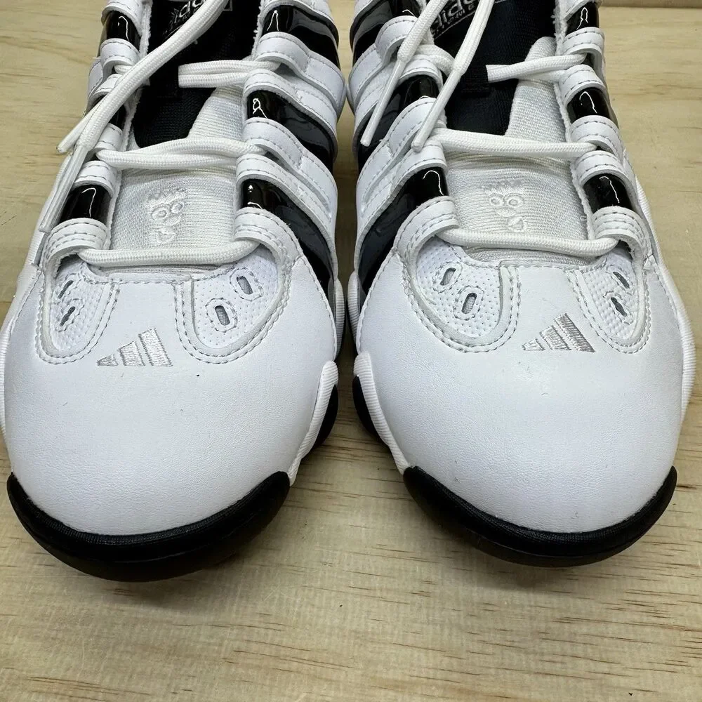 NEW adidas Crazy 8 Low White Black Retro Mens IG2032 sz 12 Basketball Shoes